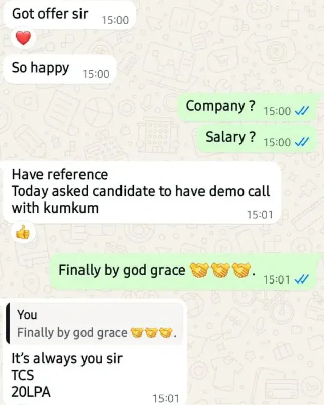 Success feedback after using Jarvis app and AI resume builder 6